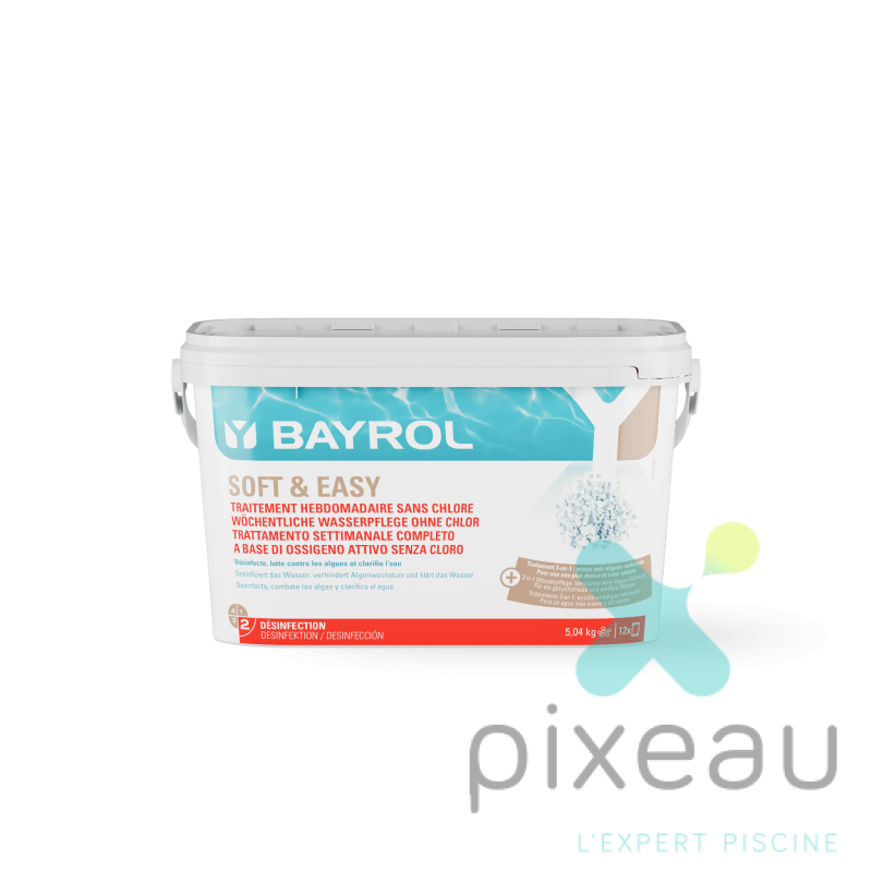 SOFT et EASY 20M3 - OXYGENE ACTIF BAYROL 4.48KG