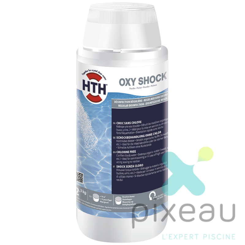 BROME ACTIVATOR OXY SHOCK - REGENERATEUR DE BROME HTH  2.3KG