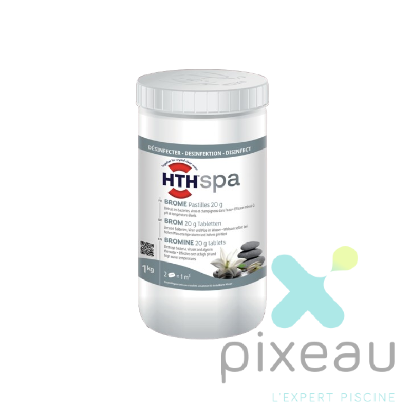 BROME PASTILLES HTH SPA 1 KG