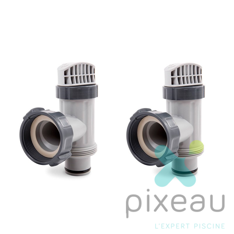 VANNES ARRETS PISCINE INTEX PAR 2