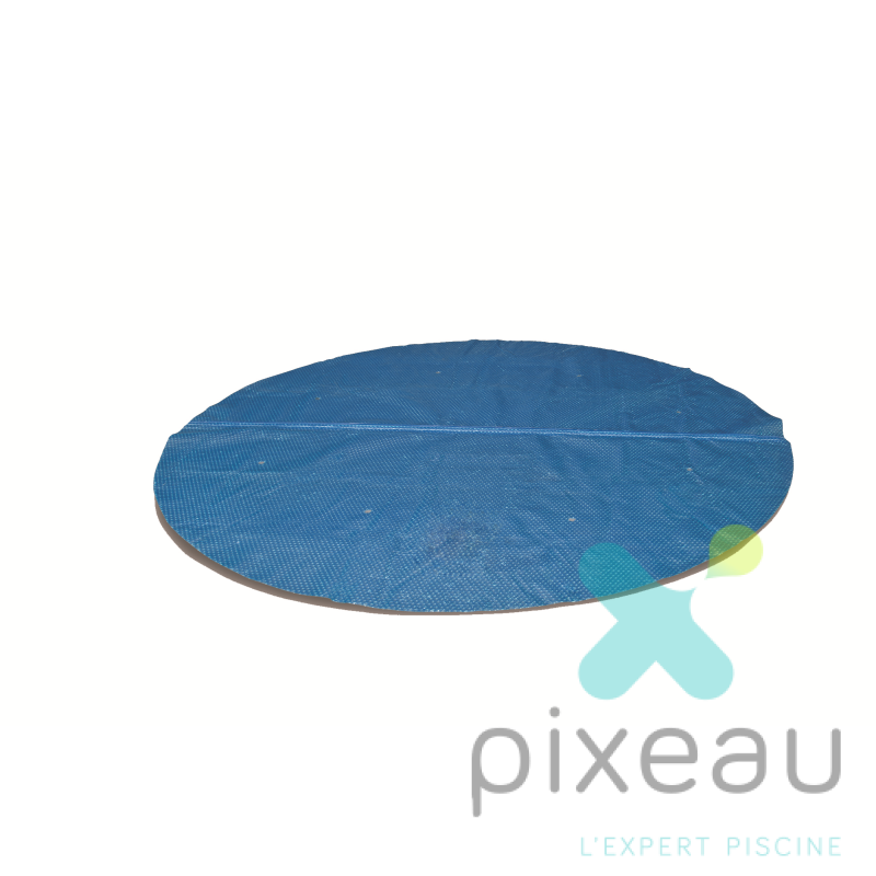 COUVERTURE ETE PISCINE HORS SOL INTEX BACHE A BULLES RONDE PISCINE 4.88M