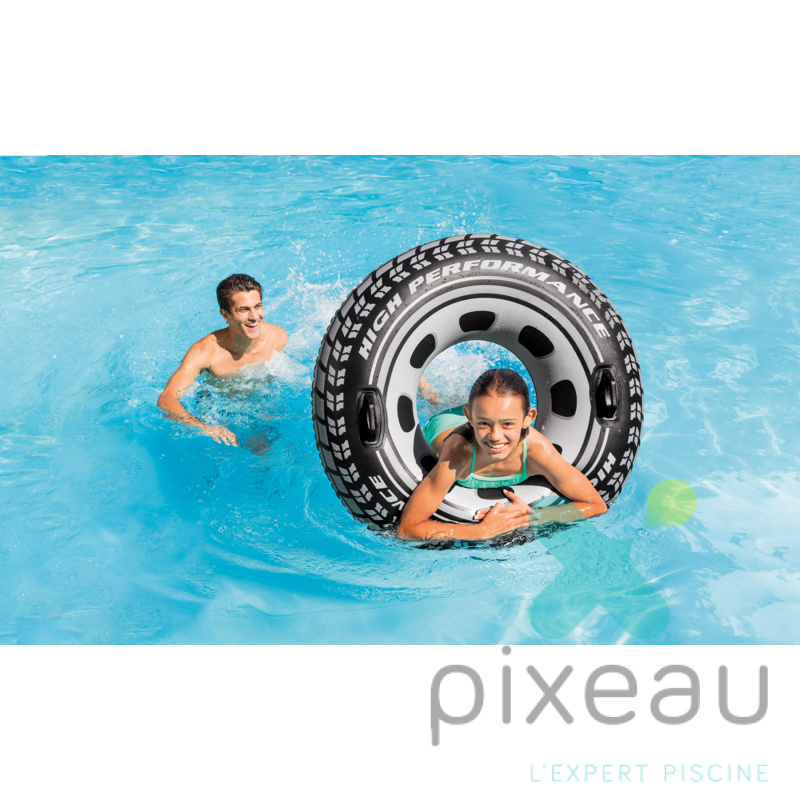 BOUEE PNEU AVEC POIGNEE INTEX 114CM