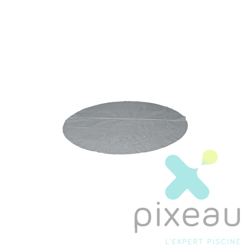 COUVERTURE ETE PISCINE HORS SOL INTEX BACHE A BULLES RENFORCEE RONDE PISCINE 4.57M