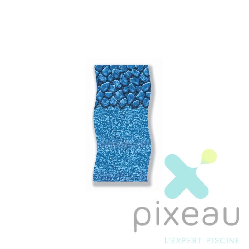 LINER DE REMPLACEMENT OVERLAP PISCINE HORS SOL PACIFIC 30/100 914X457 H122-132 BOULDER