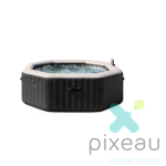 SPA GONFLABLE INTEX PURE SPA CARBONNE CONNECTE STERILISATEUR AU SEL 6 PLACES
