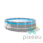 PISCINE TUBULAIRE INTEX CLEAR WINDOW RONDE 4.88M X 1.22M