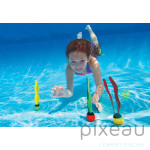 JEUX BALLES INTEX - LOT DE 3