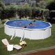 PISCINE GRE FIDJI ACIER BLANC 500X300 H120 AVEC RENFORTS